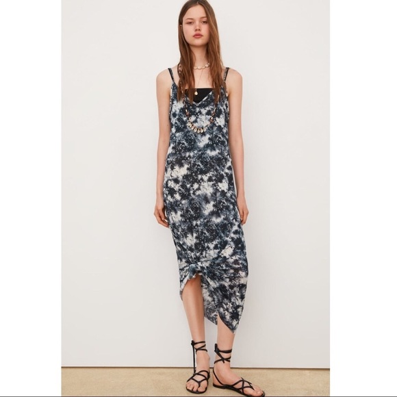 Zara Dresses & Skirts - Zara Tie Dye Printed Maxi Dress